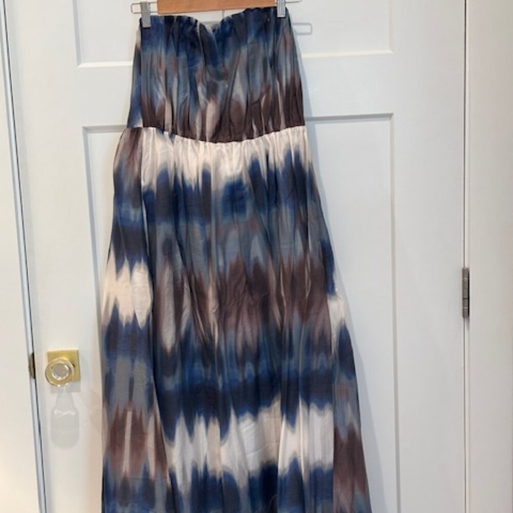 Strapless Evening Gown